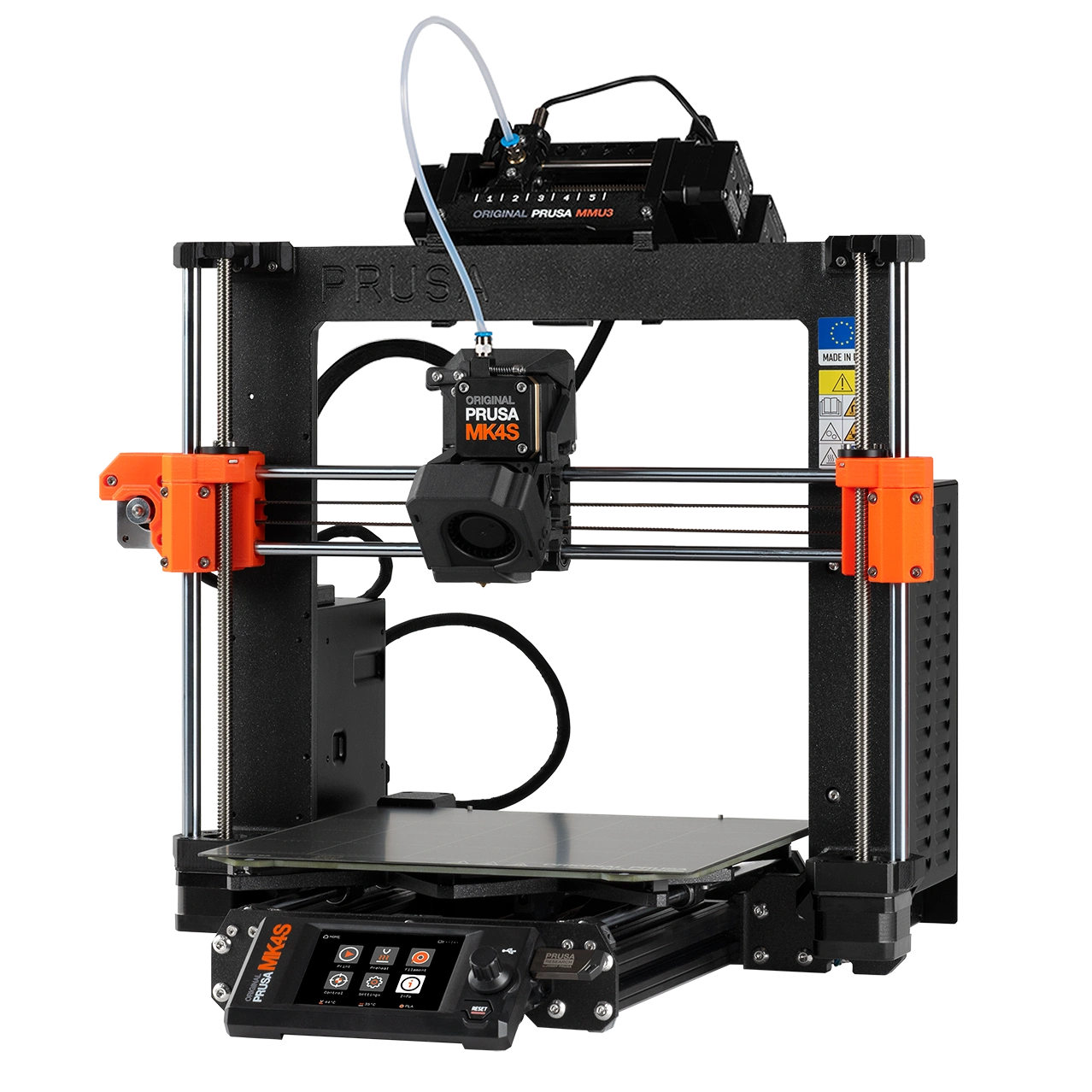 Original Prusa MK4S 3D Printeris (Salikts ar MMU3 sistēmu)