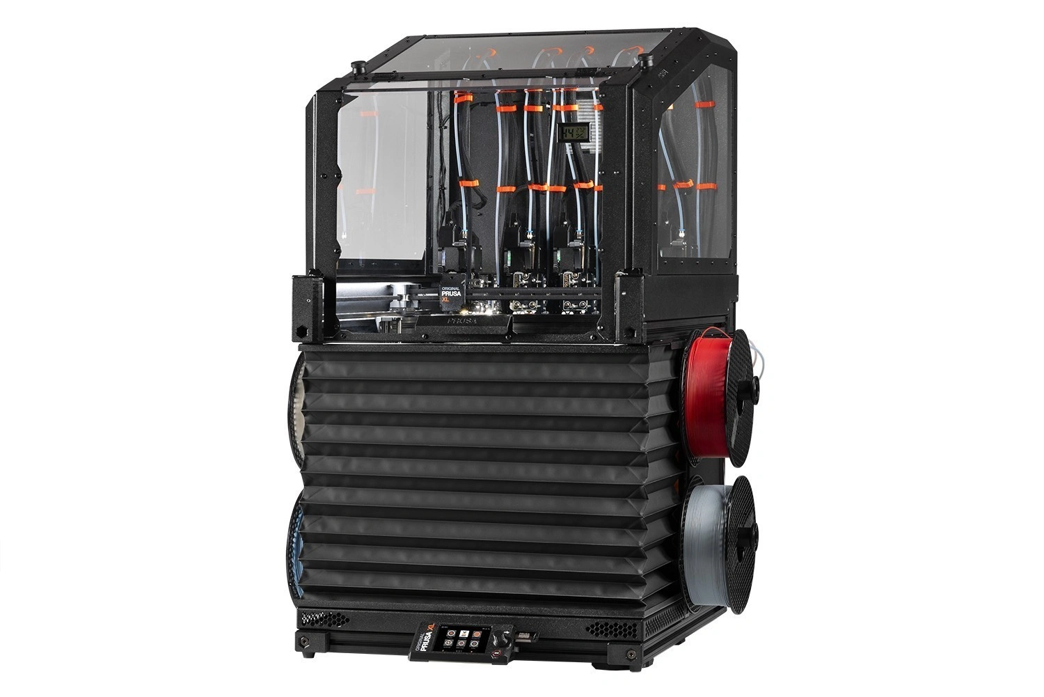 Original Prusa XL salikts 2 drukas galvu 3D Printeris ar korpusu