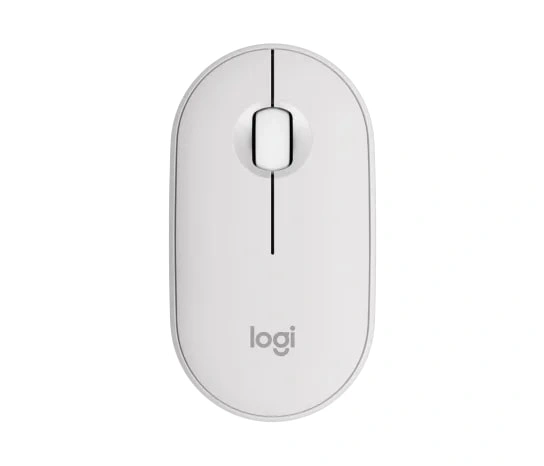 Logitech Pebble Mouse 2 M350s Tonal White