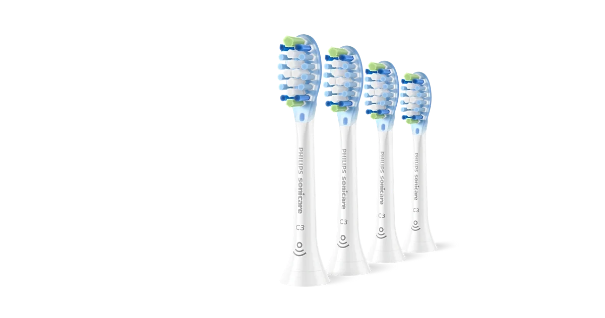 Philips Sonicare C3 Premium Plaque Defence birstes uzgaļi 4 gab. HX9044/87
