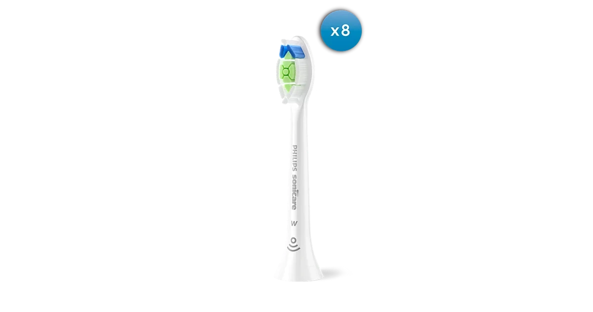 Philips Sonicare W2 Optimal White birstes uzgaļi 8 gab. HX6068/87