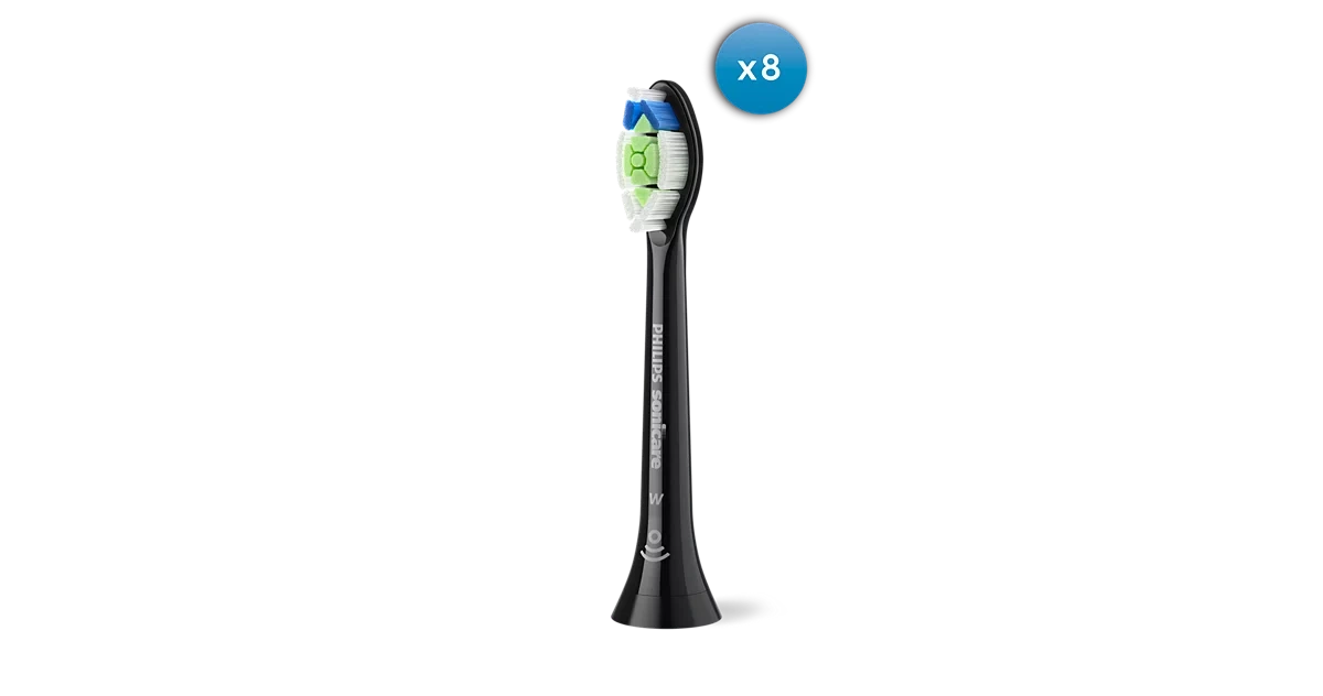 Philips Sonicare W2 Optimal White birstes uzgaļi 8 gab. HX6068/88