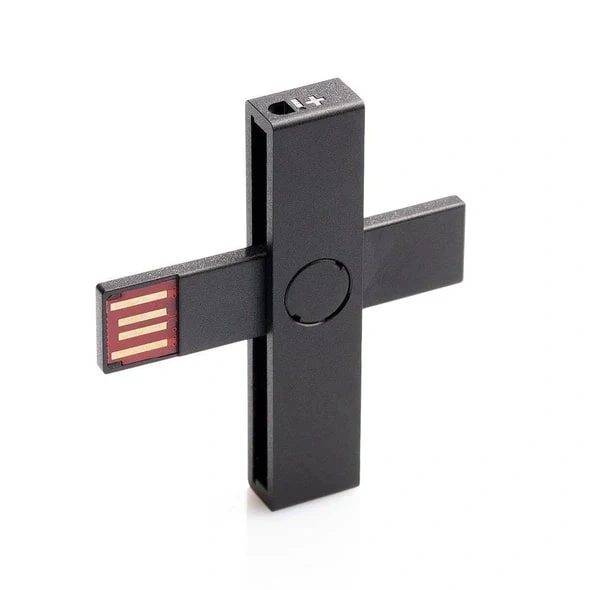 Pluss ID smart card reader Black