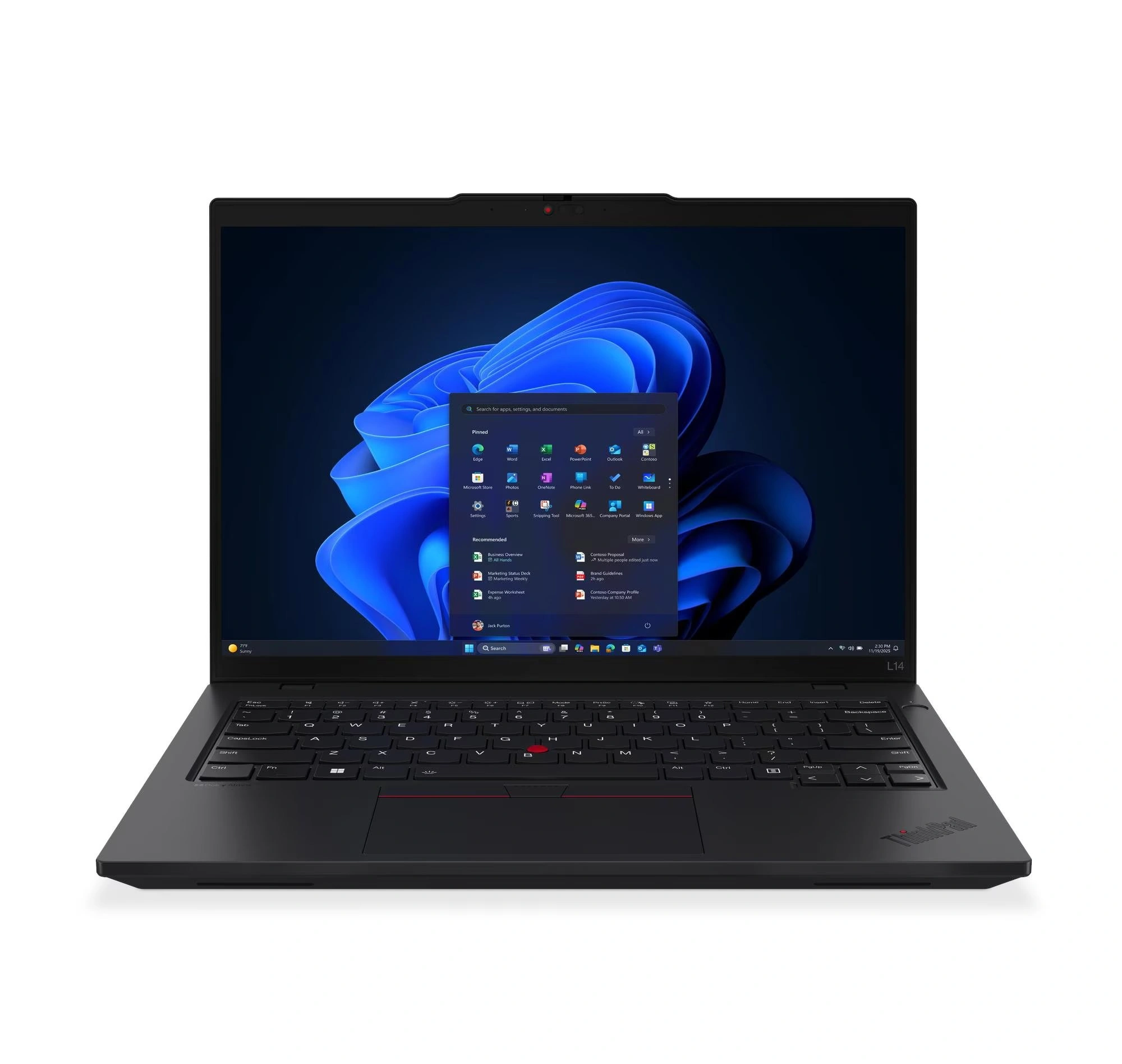 Lenovo ThinkPad L14 Gen 6 (AMD) 14" Black 21S80038MH
