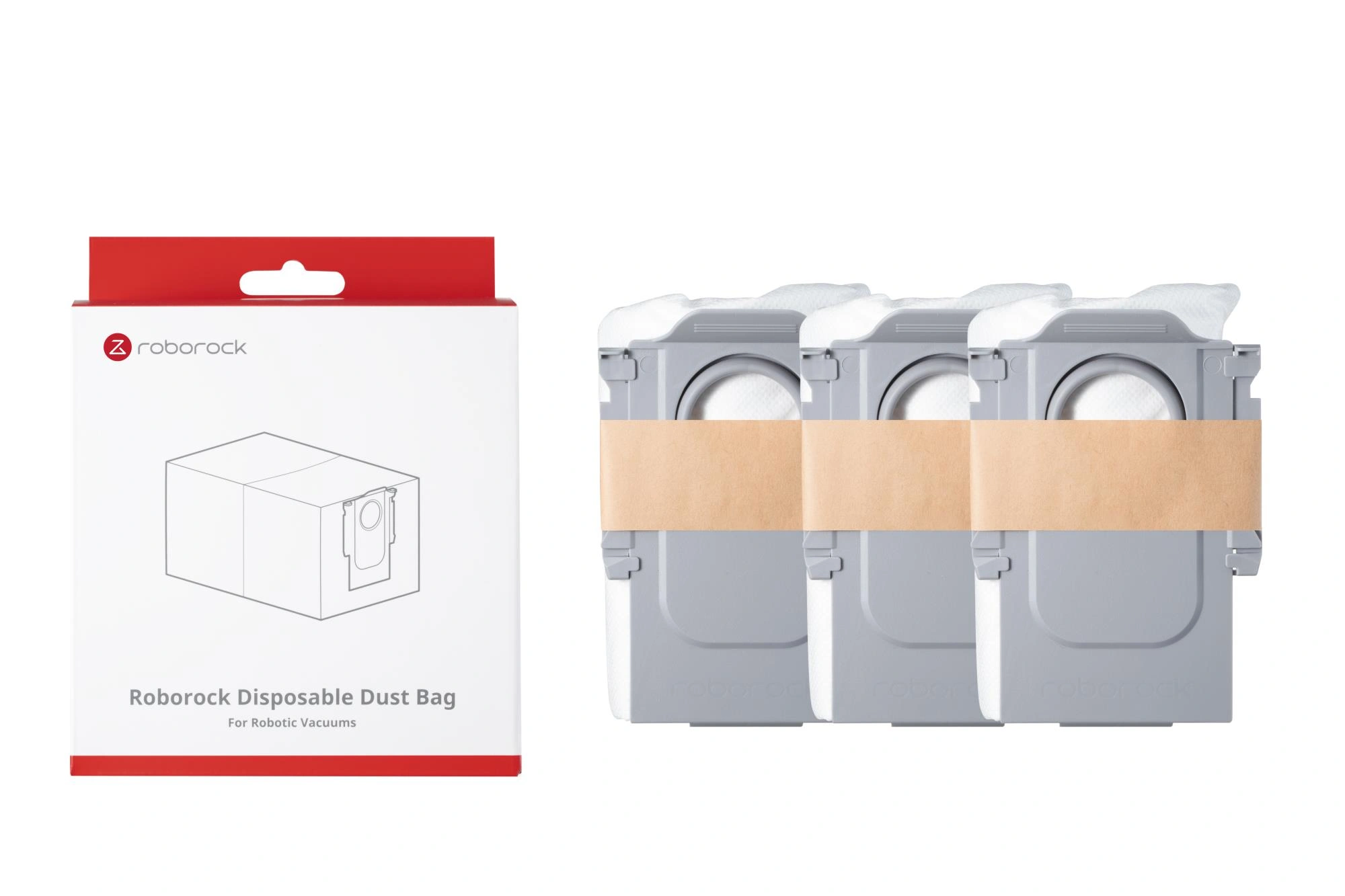Roborock Disposable Dust bag- 3 Pack
