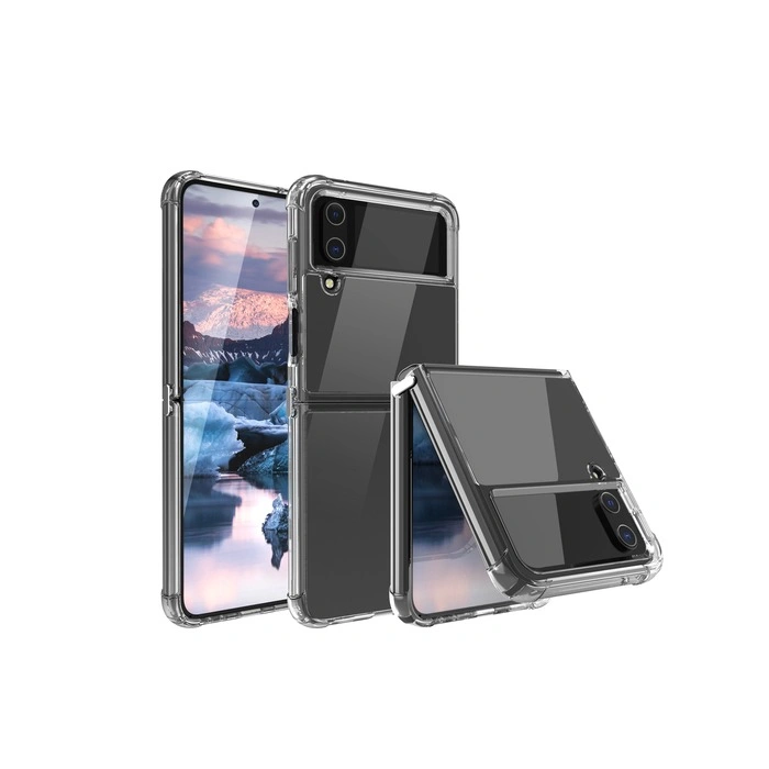 Samsung Galaxy Flip 4 Recycletek Soft Cover By Muvit Transparent
