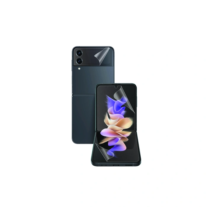 Samsung Galaxy Flip 4 Tiger Screen Glass By Muvit Transparent