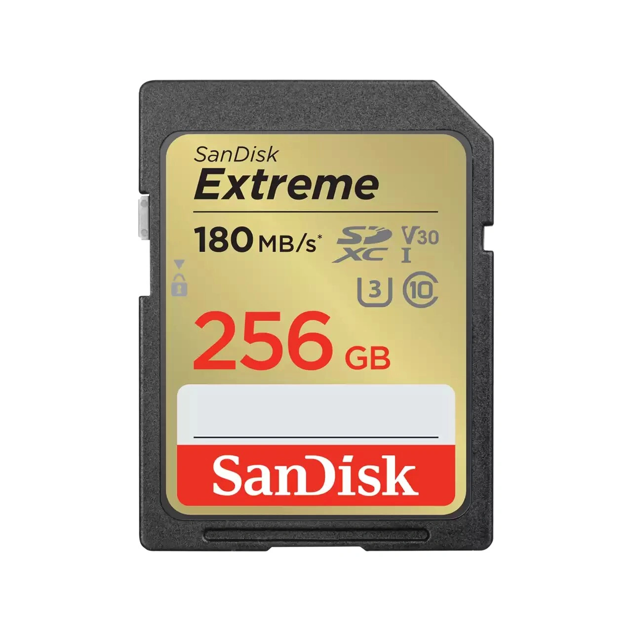 SanDisk Extreme 256GB SDXC BLACK