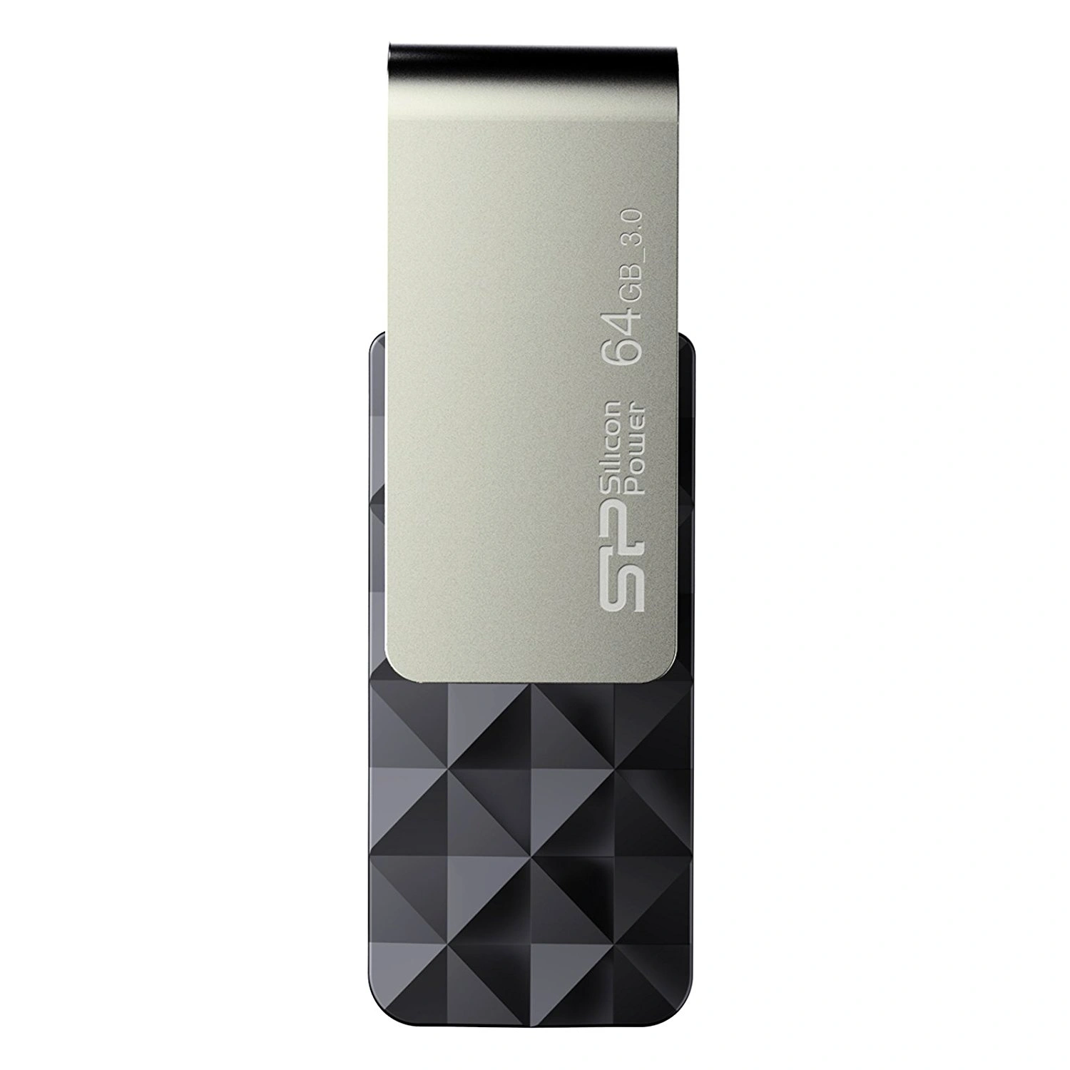 Silicon Power Blaze B30, 64 GB, USB 3.0, Black