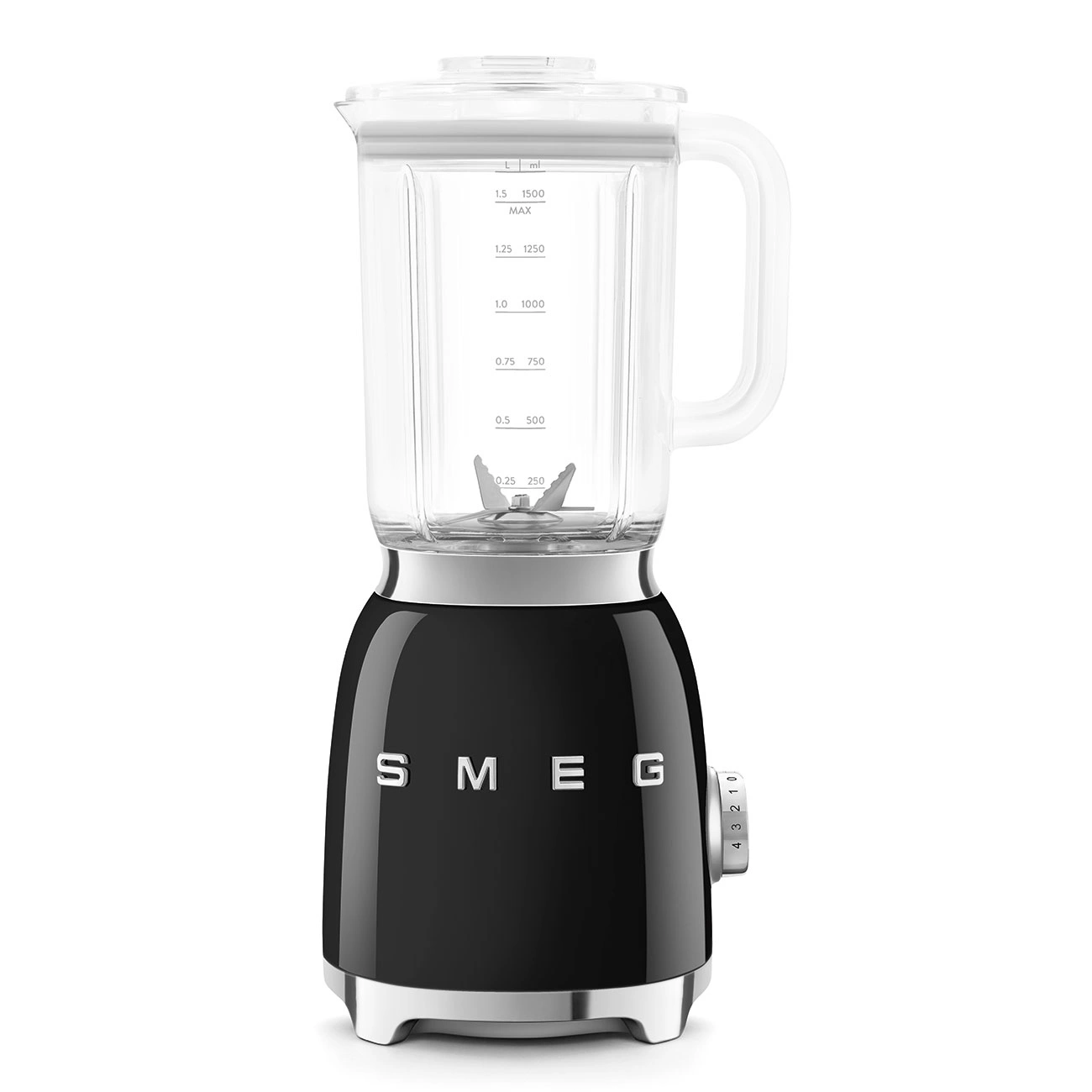 Smeg 50's Style Aesthetic BLF03BLEU Black
