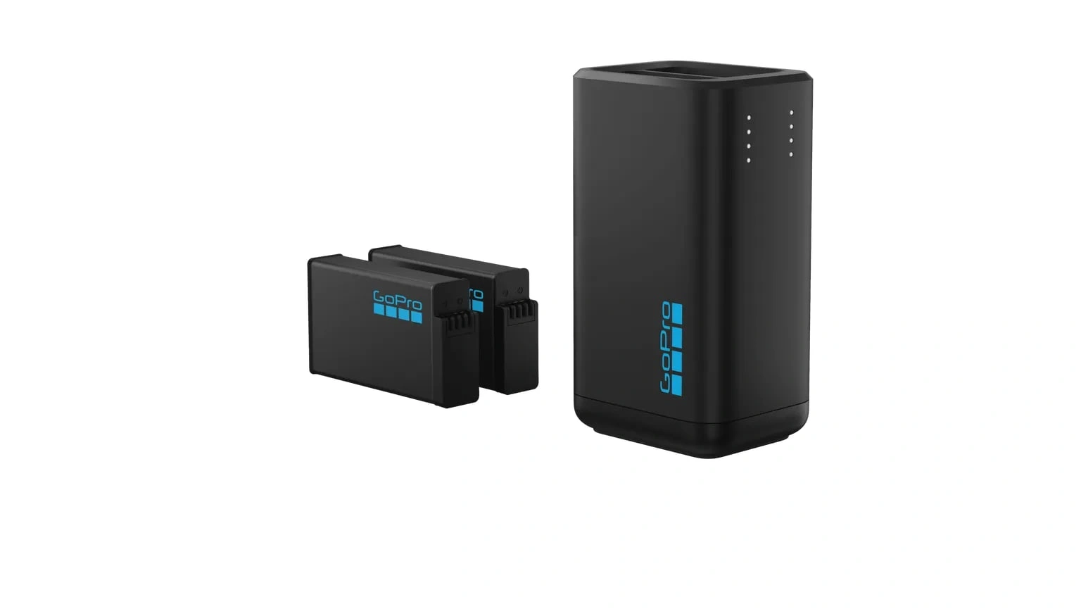 GoPro Dual Battery Charger + Two Enduro Batteries (MAX2)