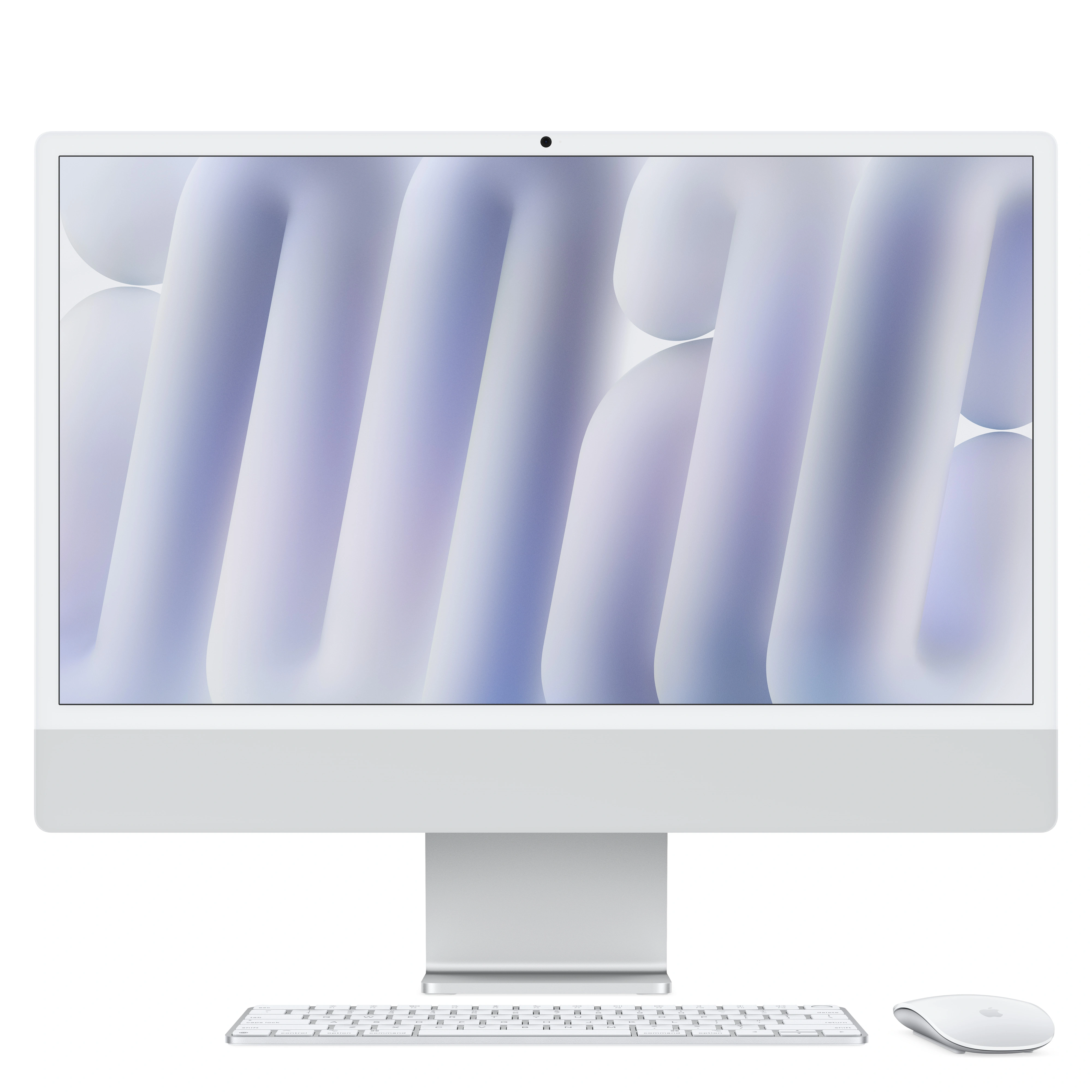 Apple iMac 24-inch M4 chip with 10 core CPU and 10 core GPU 16+256GB - Silver INT