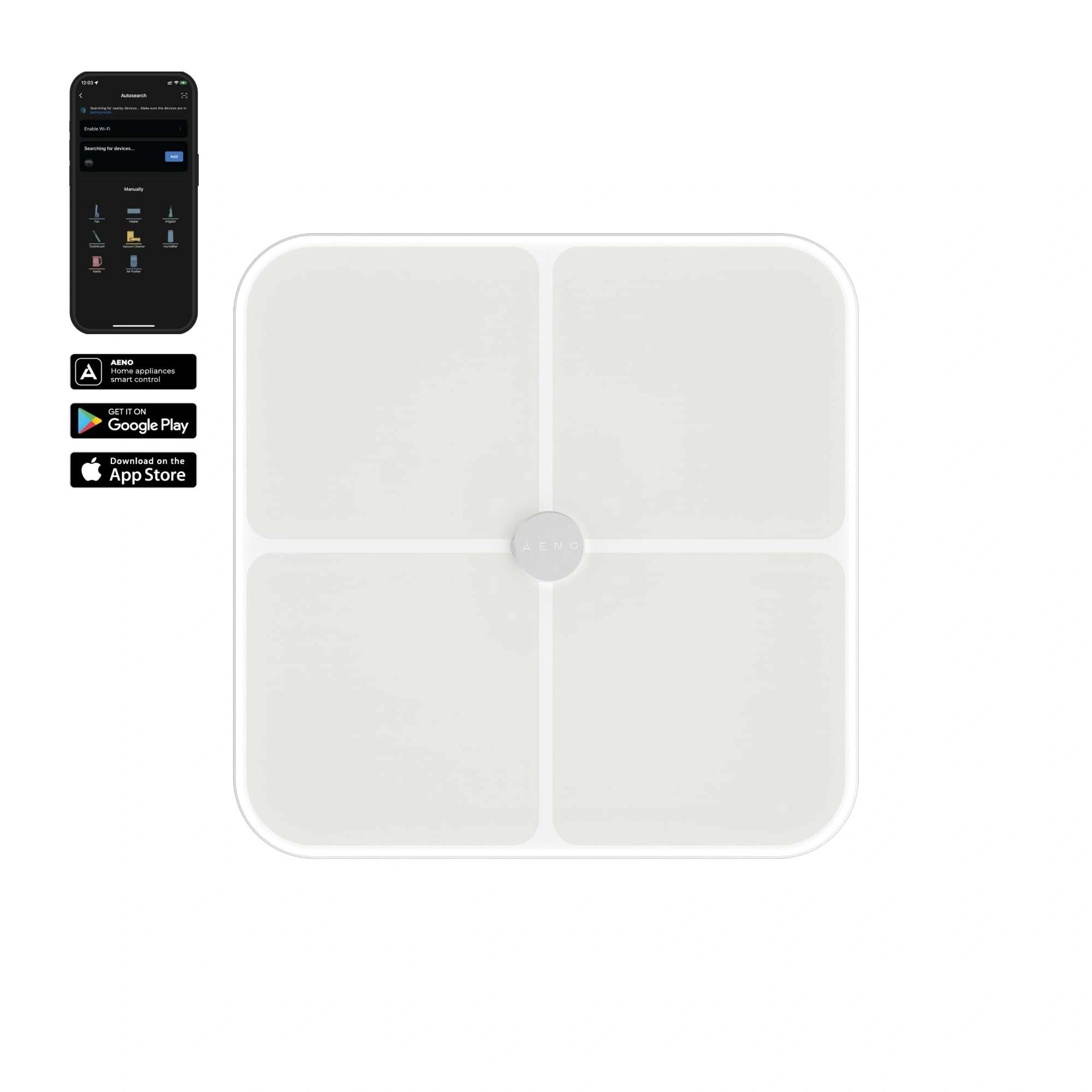 Aeno BS1S White ABS0001S