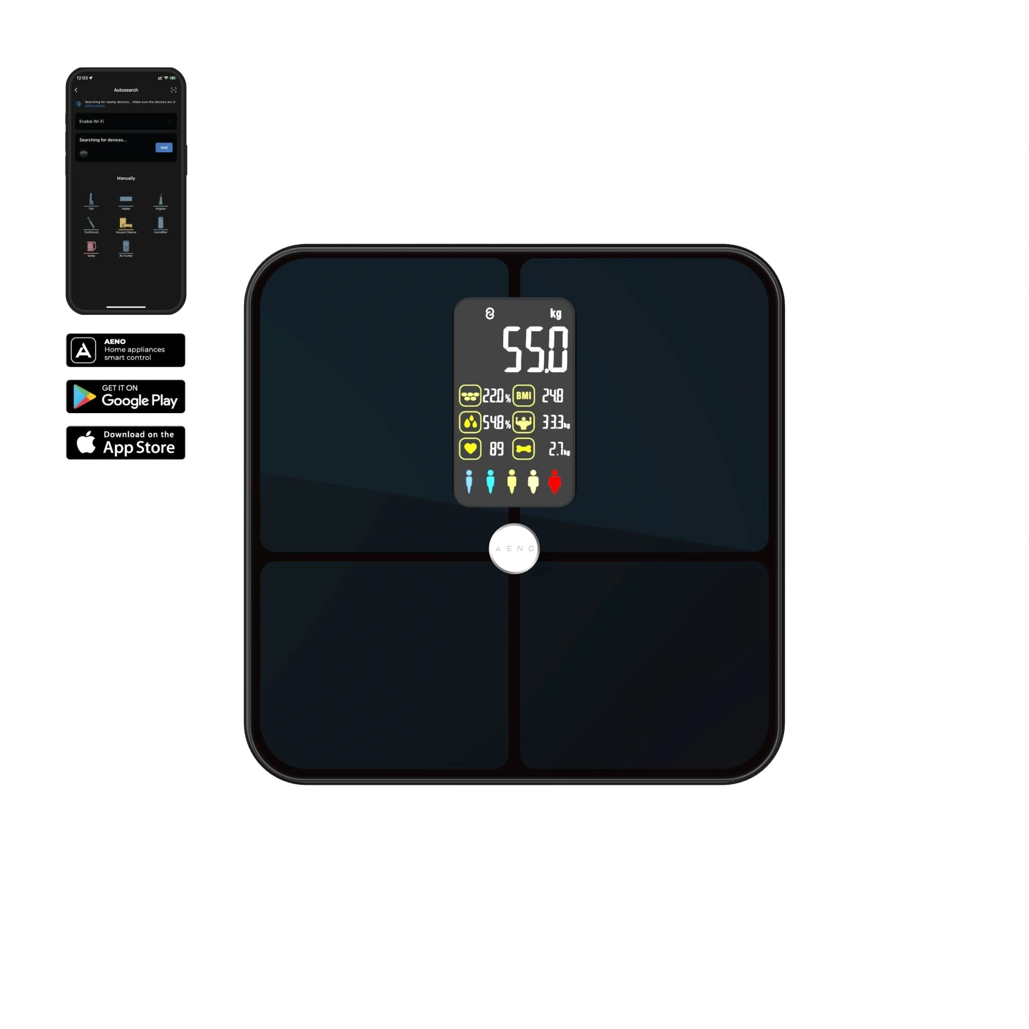 Aeno BS2S Black ABS0002S