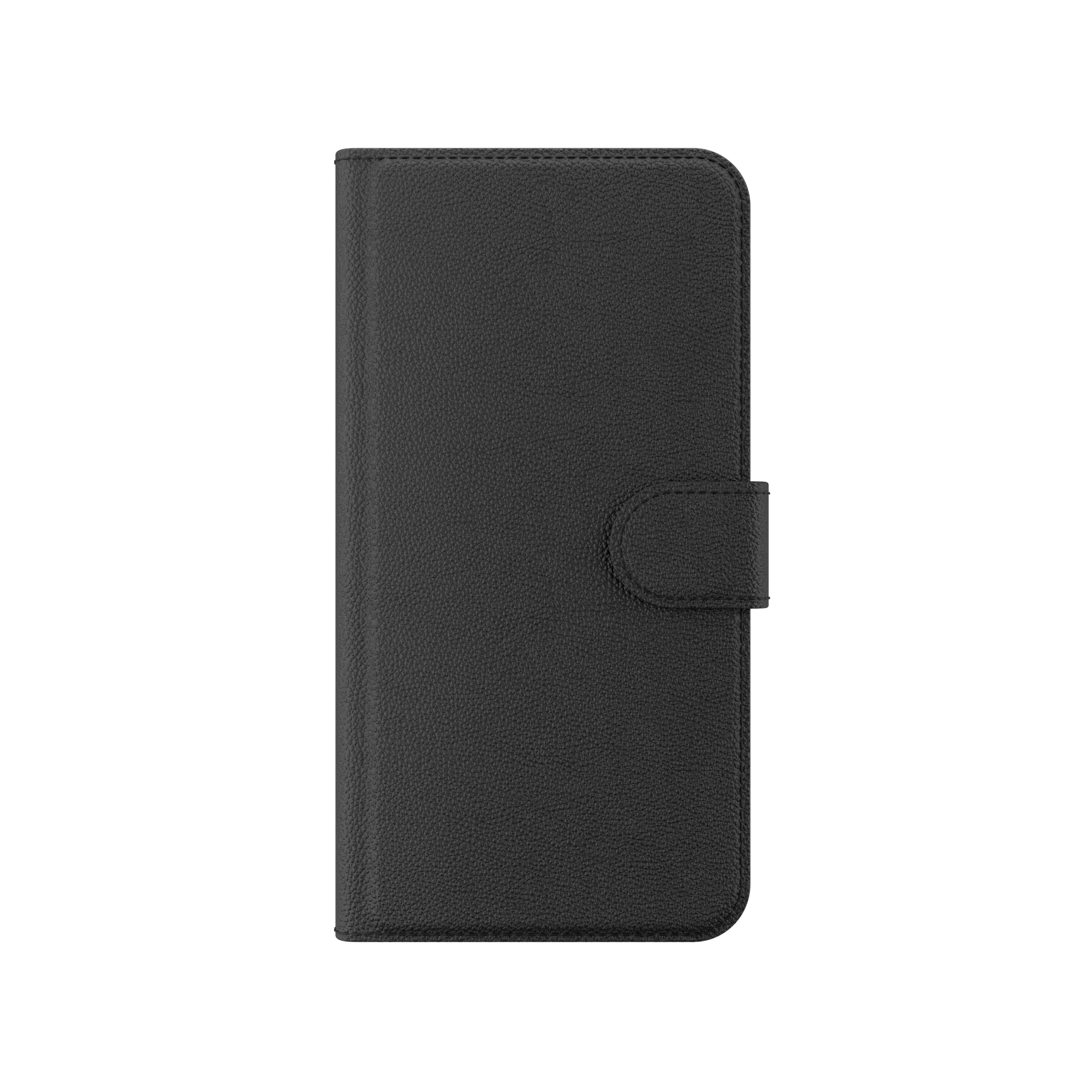 Zagg Defence Folio for Apple iPhone 16 Leather Feel Black Folio Case