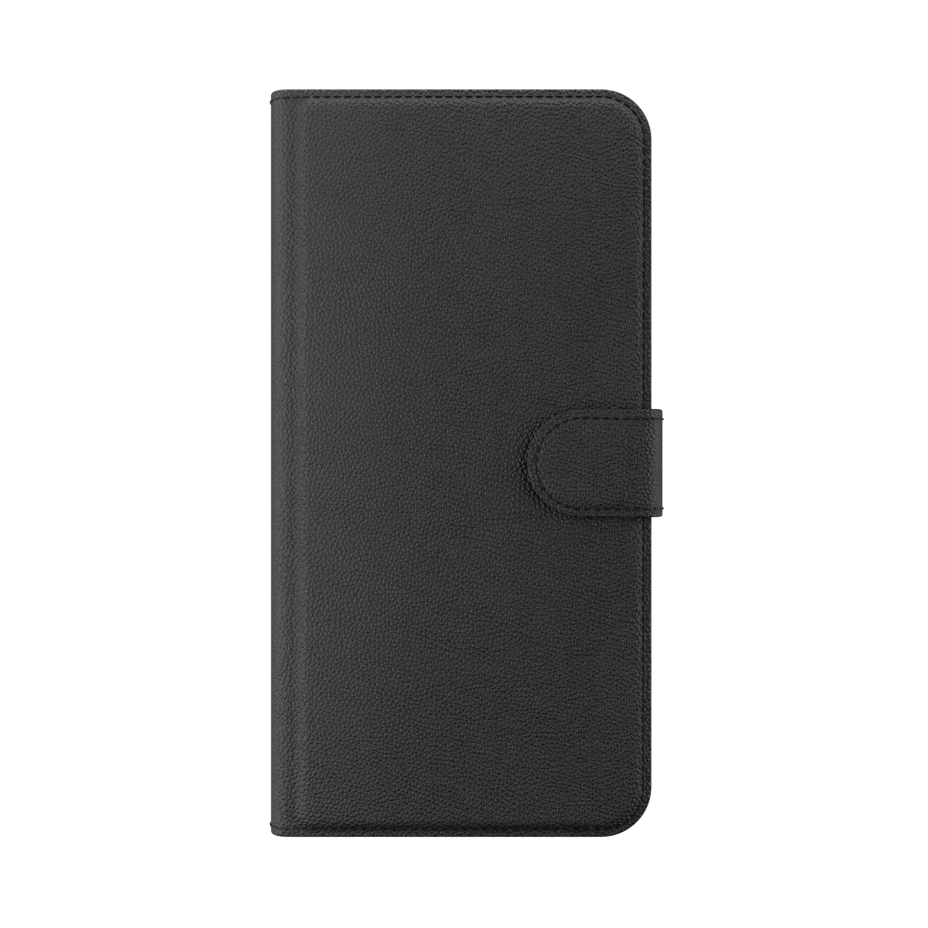 Zagg Defence Folio for Apple iPhone 16 Pro Max Leather Feel Black Folio Case