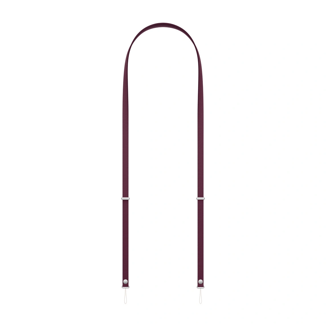 Apple Crossbody Strap – Burgundy