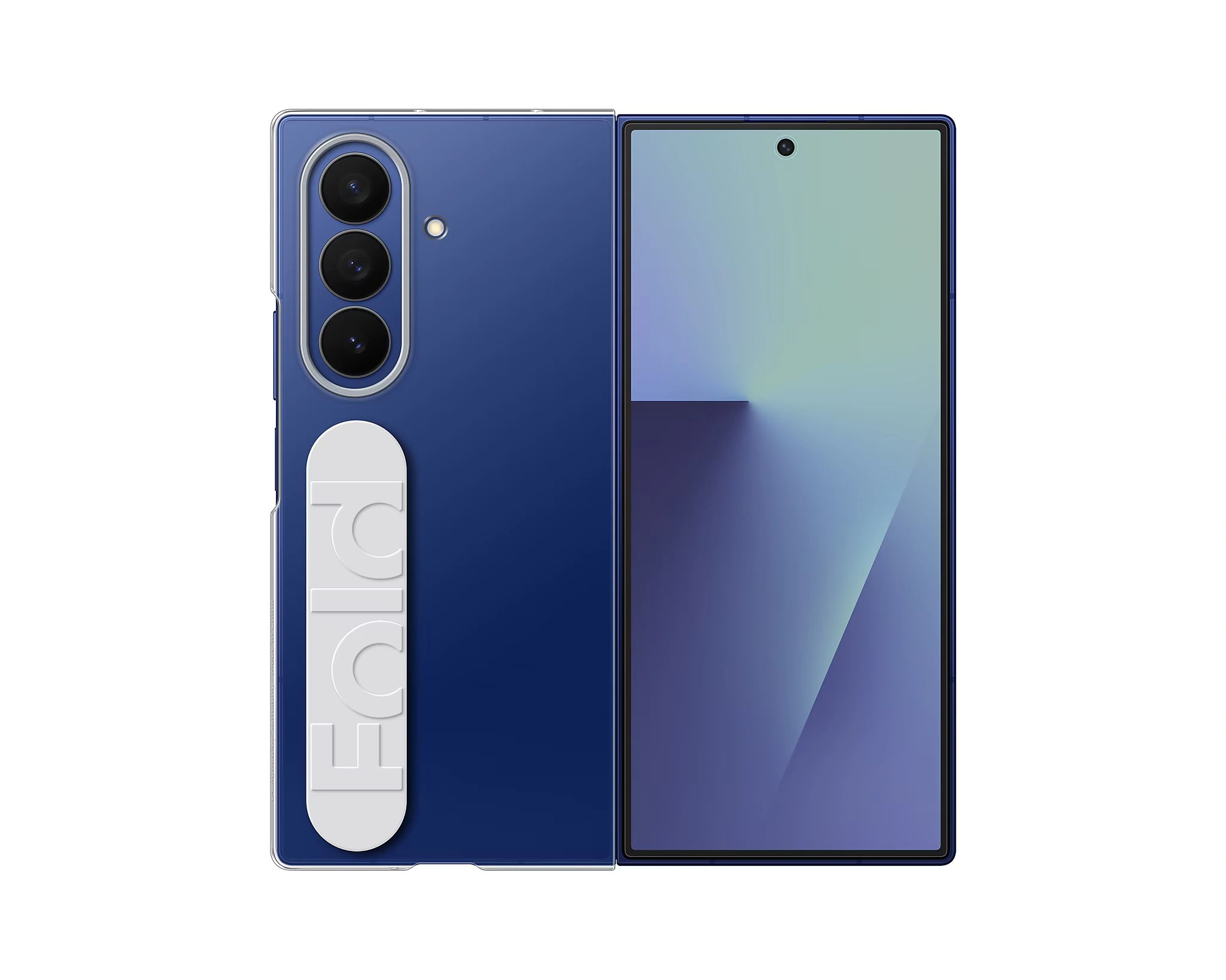 Samsung Galaxy Fold7 Clear Grip Case Transparent