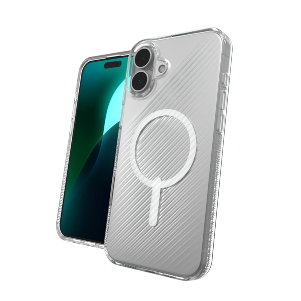Zagg Luxe Snap case for Apple iPhone 16 Plus Clear