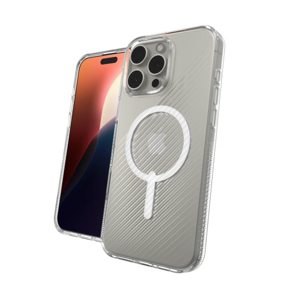 Zagg Luxe Snap case for Apple iPhone 16 Pro Max Clear