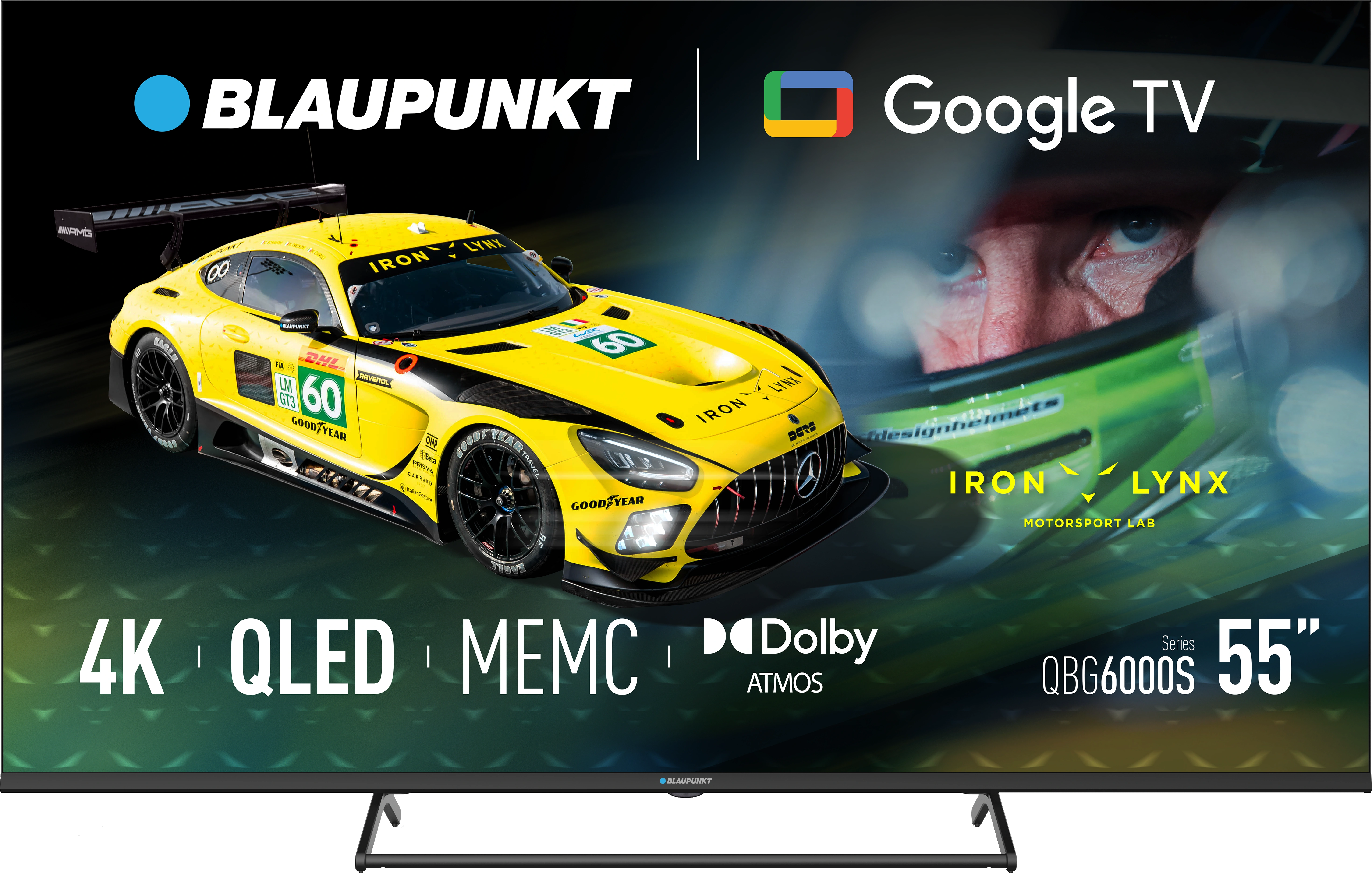 Blaupunkt 55" QLED Full HD Google TV 55QBG6000S