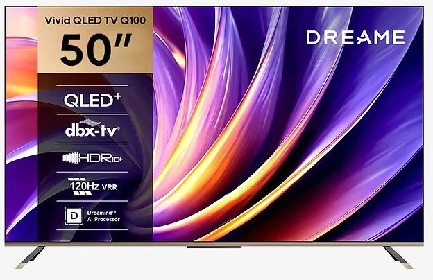 Dreame 50" UHD Vivid QLED Google TV 50Q100