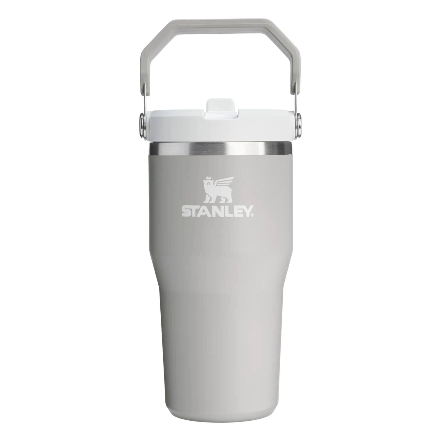 Termokrūze ar salmiņu Stanley The IceFlow Flip Straw 2.0 Tumbler 0.6l Ash