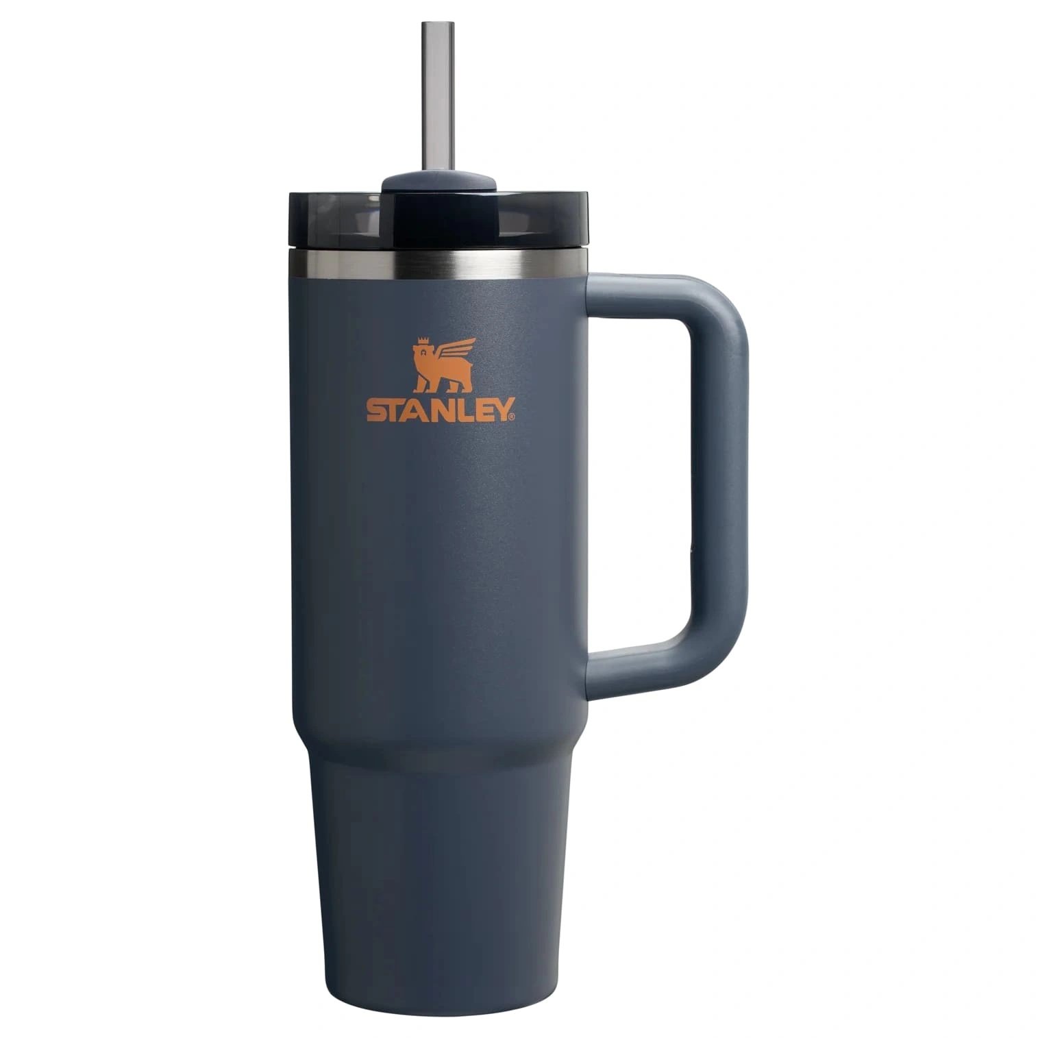 Termokrūze ar salmiņu Stanley The Quencher H2.O FlowState Tumbler 0.89l Grey