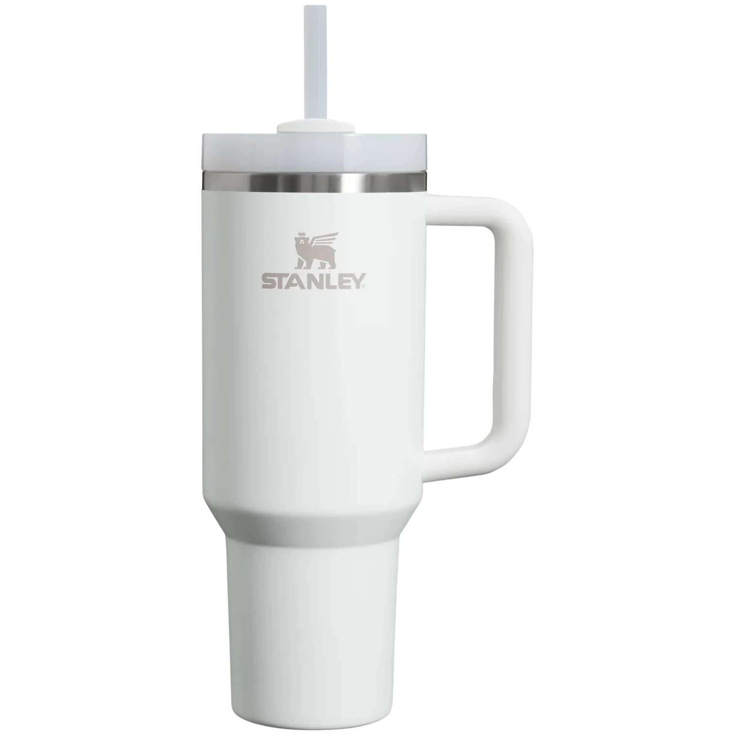 Termokrūze ar salmiņu Stanley The Quencher H2.O FlowState Tumbler 1.18l Frost