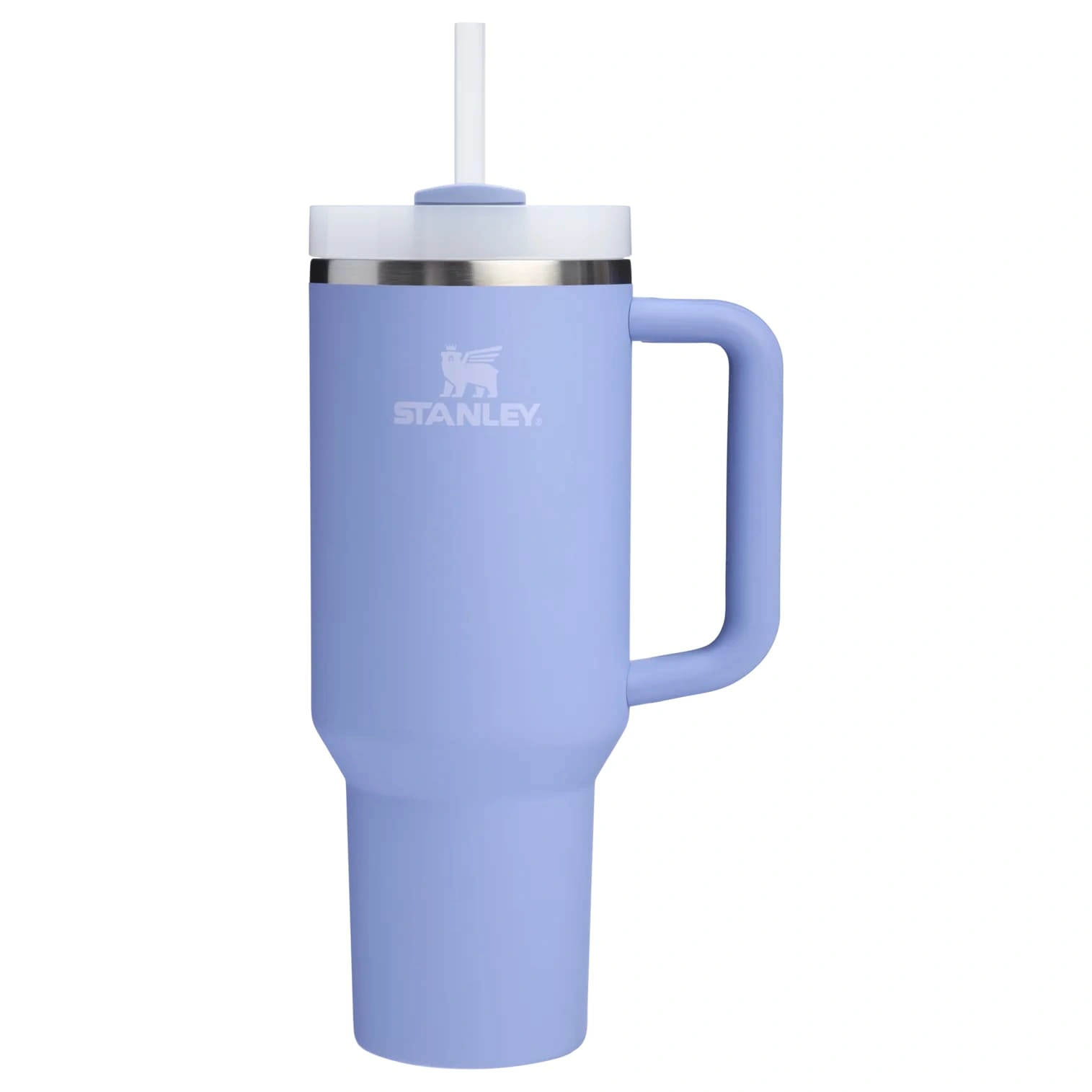 Termokrūze ar salmiņu Stanley The Quencher H2.O FlowState Tumbler 1.18l Hydrangea