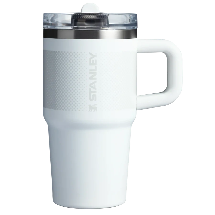 Termokrūze ar salmiņu Stanley The Quencher ProTour Flip Straw Tumbler 0.6l Frost Fade
