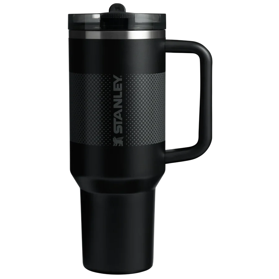 Termokrūze ar salmiņu Stanley The Quencher ProTour Flip Straw Tumbler 1.18l Black Fade