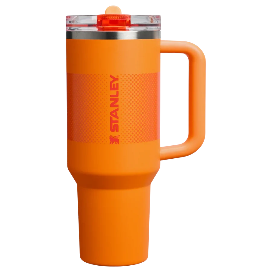 Termokrūze ar salmiņu Stanley The Quencher ProTour Flip Straw Tumbler 1.18l Goldenrod Fade