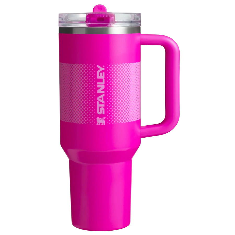 Termokrūze ar salmiņu Stanley The Quencher ProTour Flip Straw Tumbler 1.18l Violet Blossom Fade