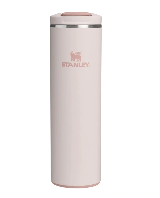 Termokrūze Stanley The Transit Fliptop Mug 0,47L Rose Quartz