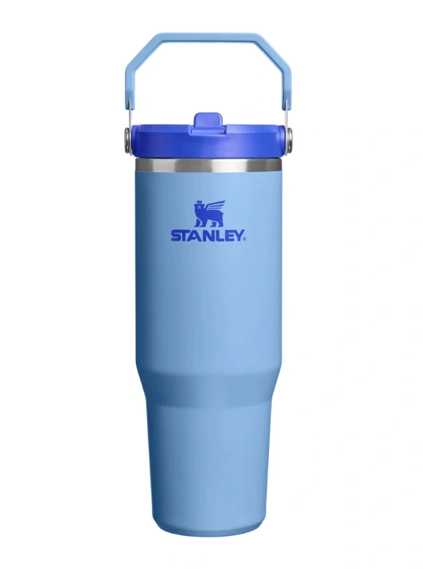 Termokrūze ar salmiņu Stanley The IceFlow Flip Straw 2.0 Tumbler Blue Sky