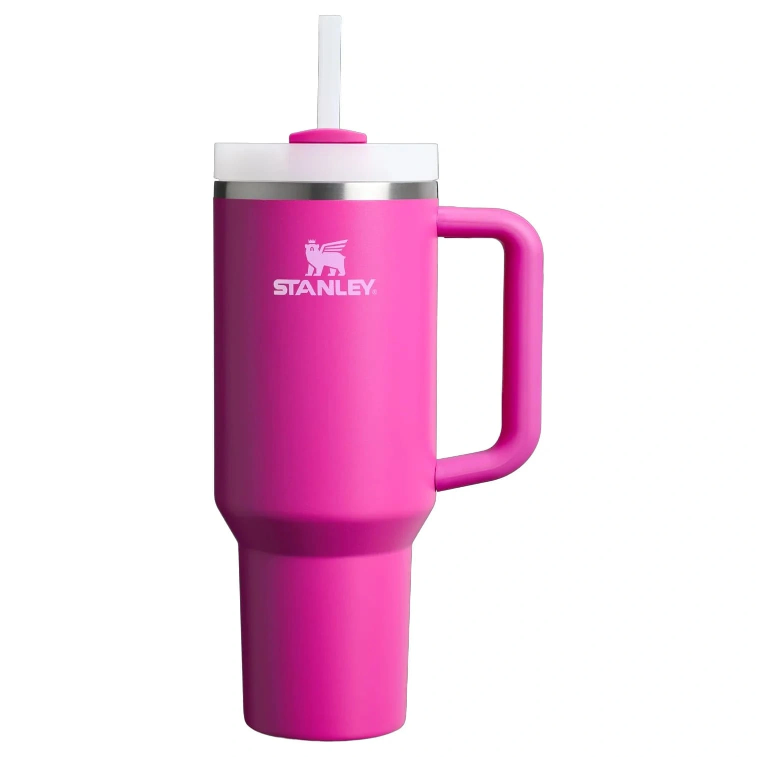 Termokrūze ar salmiņu Stanley The Quencher H2.O FlowState Tumbler 1.18l Violet Blossom
