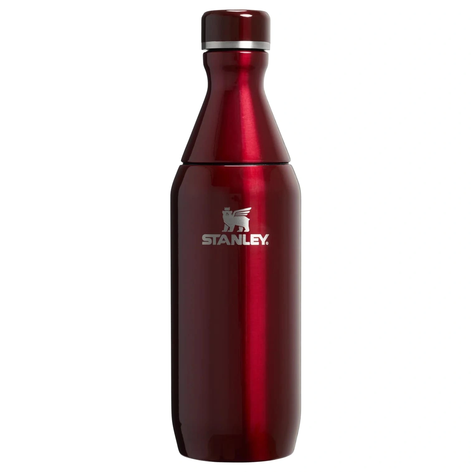 Termopudele Stanley The All Day Slim Bottle 0.35l Garnet Shine