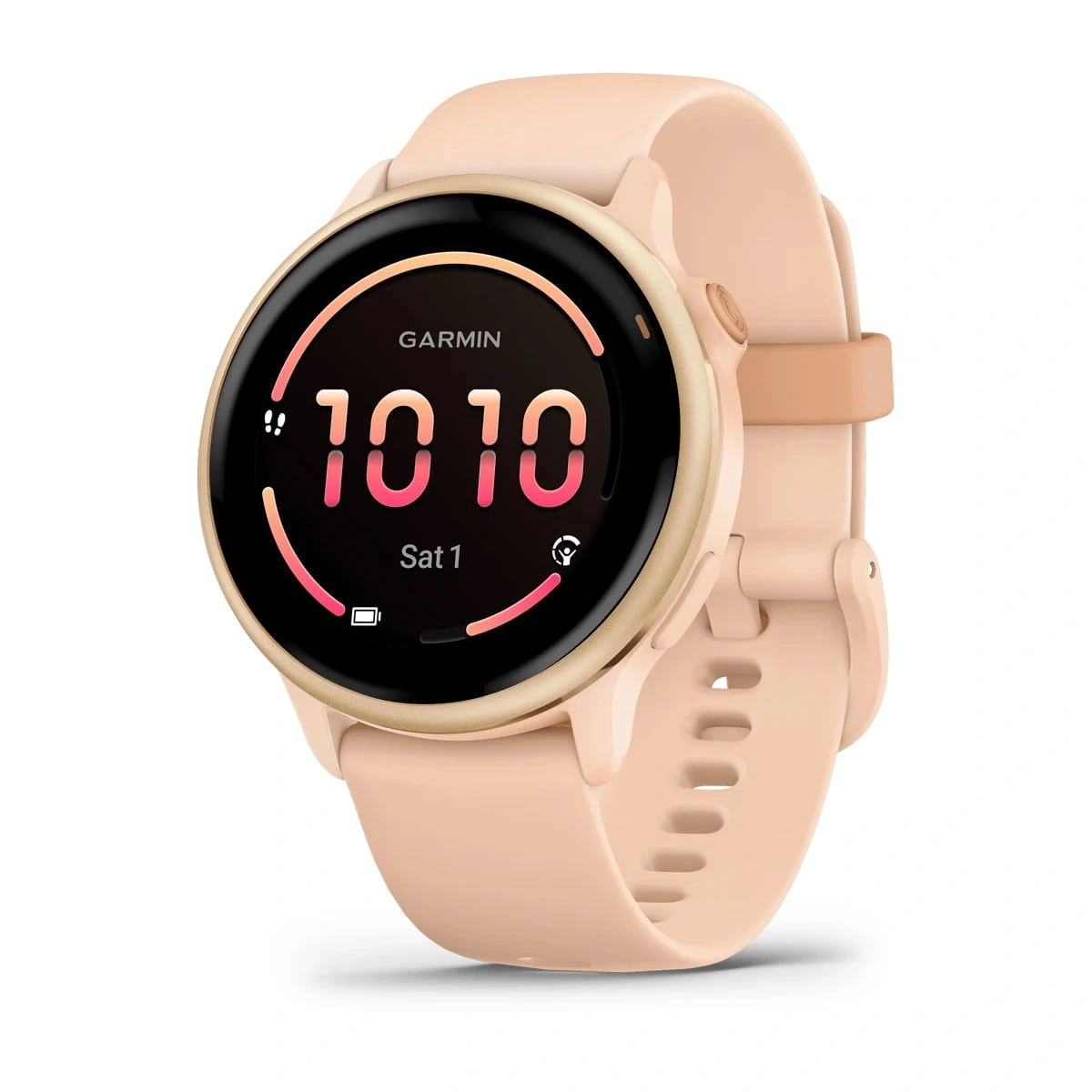 Garmin Vivoactive 6 Metallic Pink Dawn with Pink Dawn Band