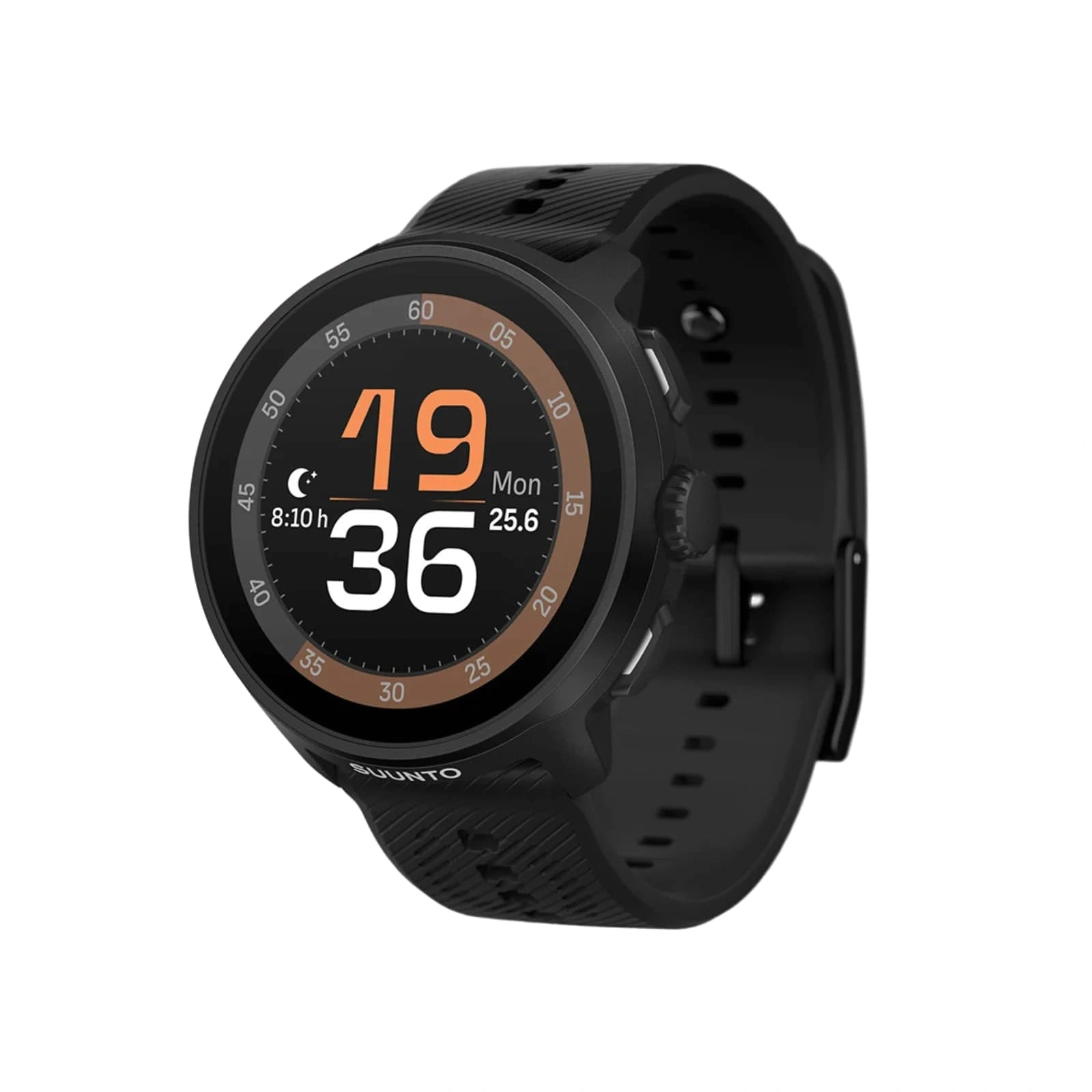 Suunto Run All Black with Silicone Strap