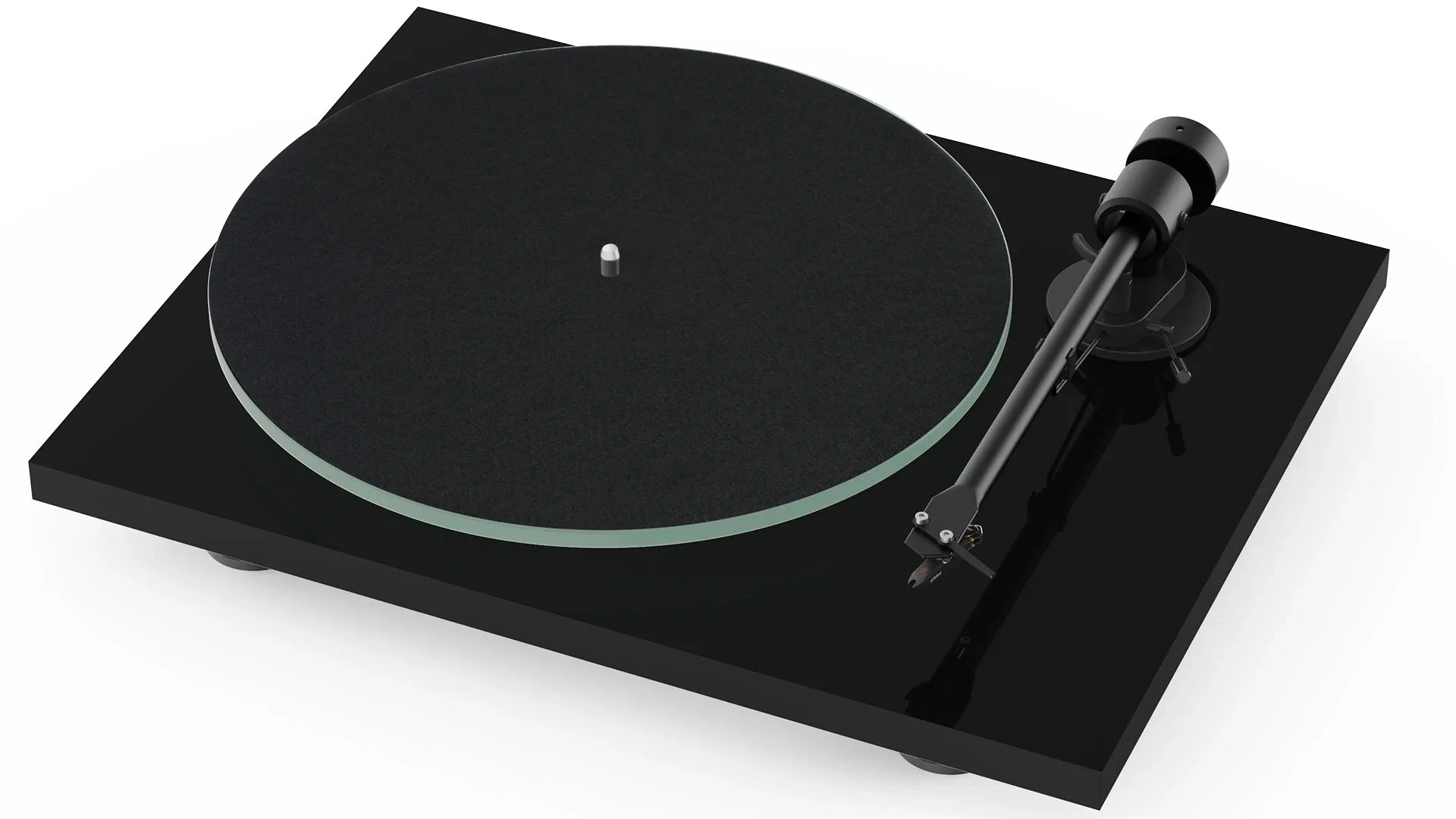 Pro-Ject T1 Evo Phono (OM10) - High Gloss Black