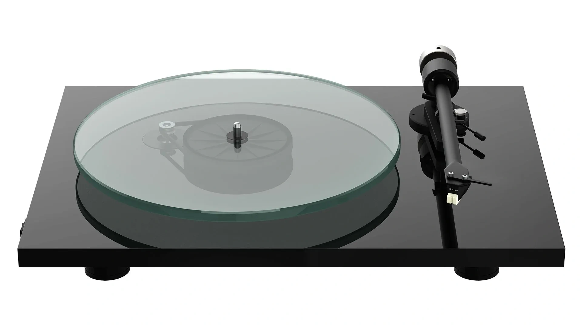 Pro-Ject T2 W (Rainier) - High Gloss Black