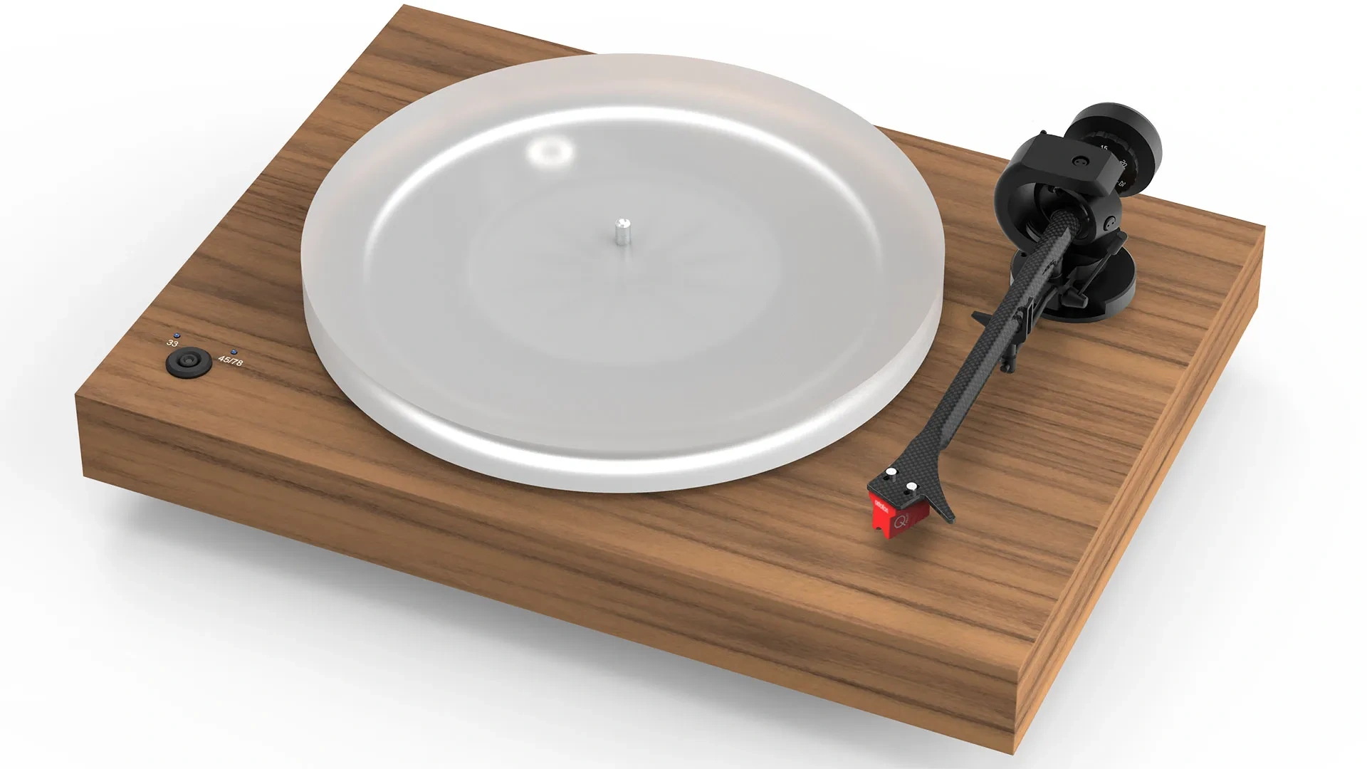Pro-Ject X2 B (Quintet Red) - Satin Walnut