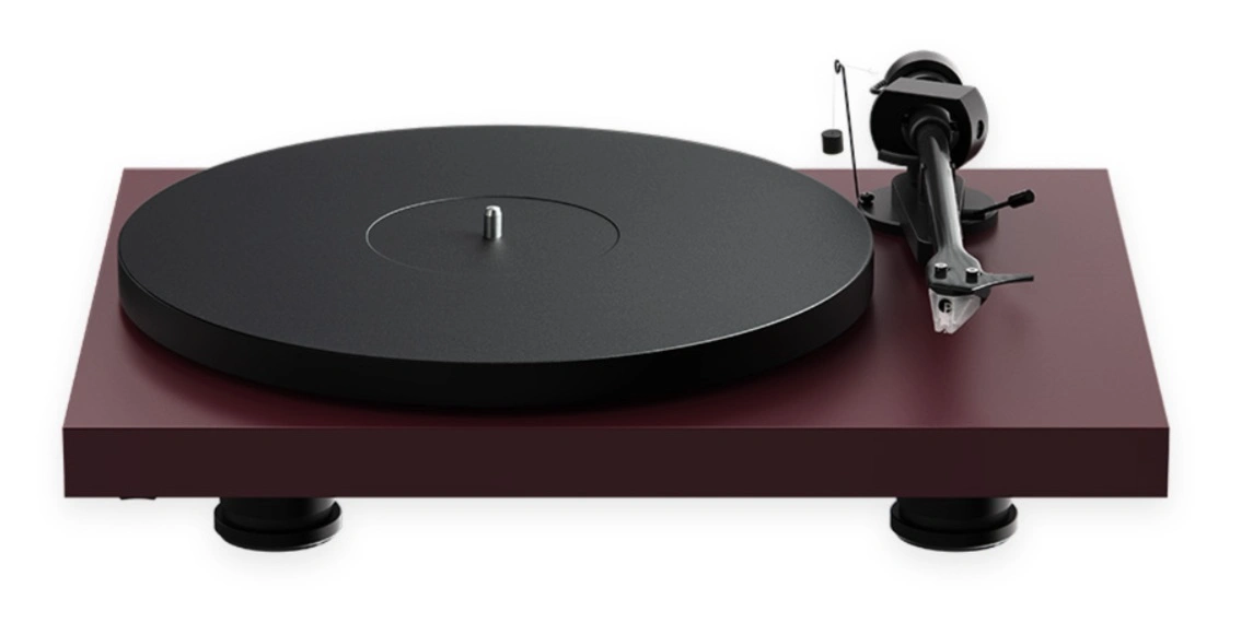 Pro-Ject DEBUT EVO 2 (PICK IT MM EVO) - Satin wine red