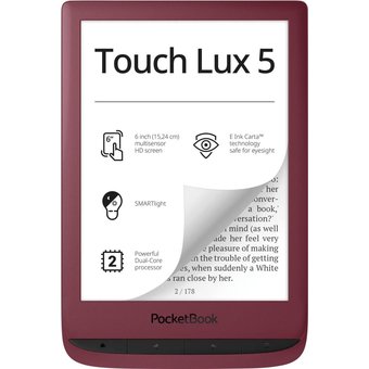 PocketBook Touch Lux 5 Red