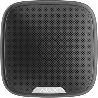 Ajax Outdoor Street Siren Black