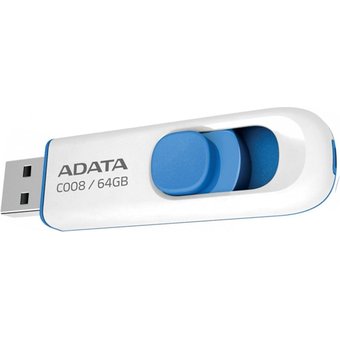 Adata C008 64GB White and Blue