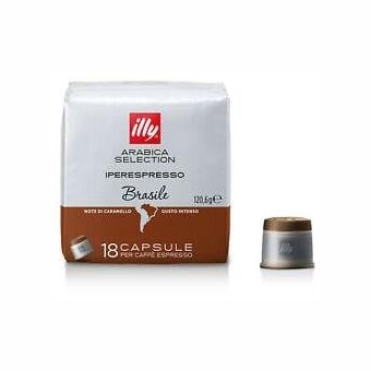 Kafijas kapsulas Illy IperEspresso Brasile 18 gab.