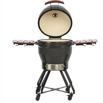 Dārza grils TunaBone Kamado Pro 22" M Dark Grey