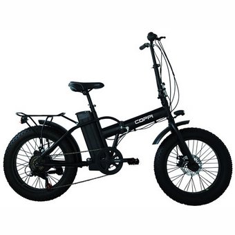 Elektriskais velosipēds Coppi CEFBL20206DA Black 20"